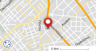 Location of business on map