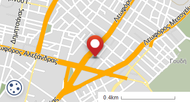Location of business on map