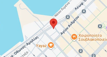 Location of business on map
