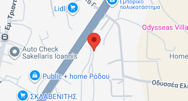 Location of business on map