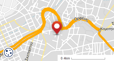 Χάρτης και σημείο της επιχείρησης