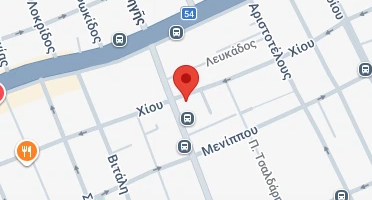 Location of business on map