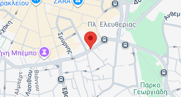 Location of business on map