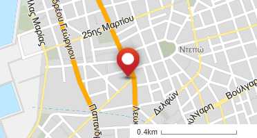 Location of business on map