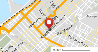 Location of business on map
