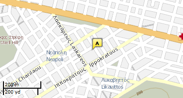 Χάρτης και σημείο της επιχείρησης