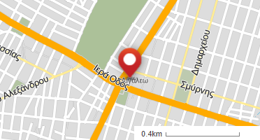 Location of business on map