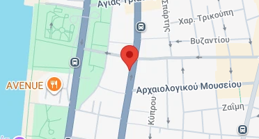 Location of business on map