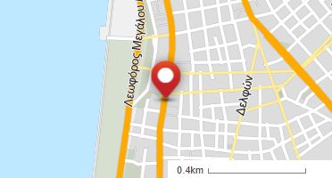 Location of business on map