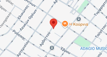 Location of business on map