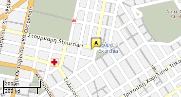 Location of business on map