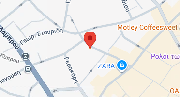 Location of business on map