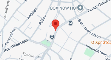 Location of business on map