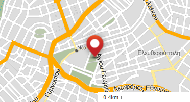Location of business on map