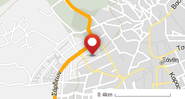 Location of business on map