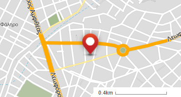 Location of business on map
