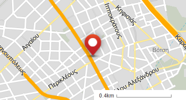Location of business on map