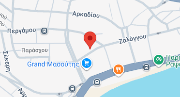 Location of business on map