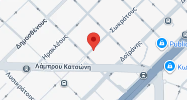 Location of business on map