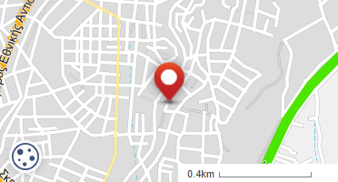 Location of business on map