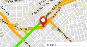 Location of business on map