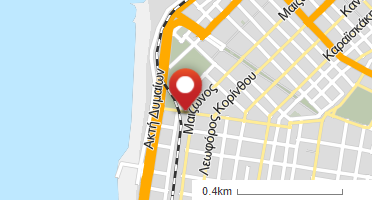 Location of business on map