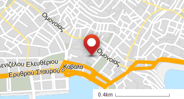 Location of business on map