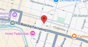 Location of business on map