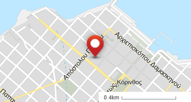 Location of business on map