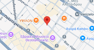Location of business on map