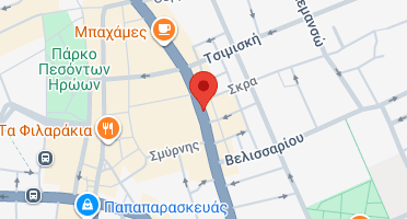 Location of business on map