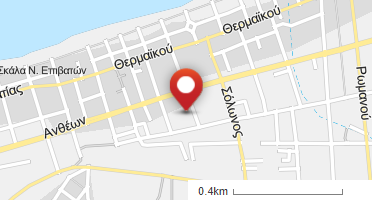 Location of business on map