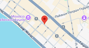 Location of business on map