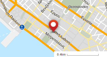 Χάρτης και σημείο της επιχείρησης