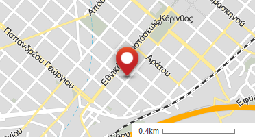 Location of business on map