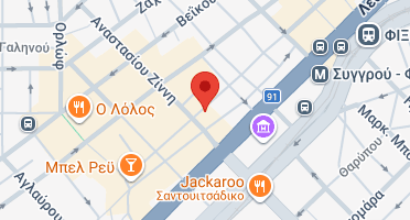 Location of business on map