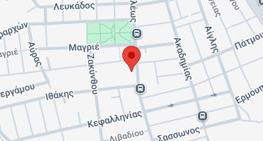 Location of business on map