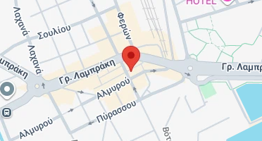 Χάρτης και σημείο της επιχείρησης