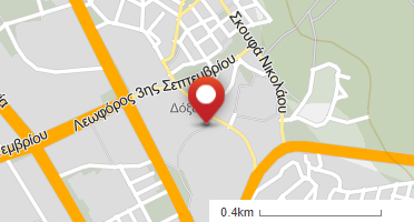 Location of business on map