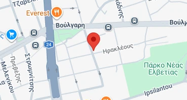 Location of business on map