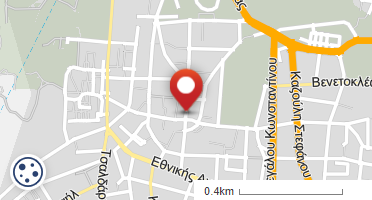 Location of business on map