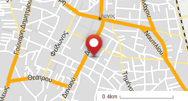 Location of business on map