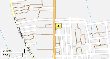 Location of business on map