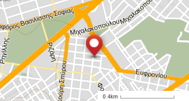 Location of business on map