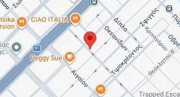 Location of business on map