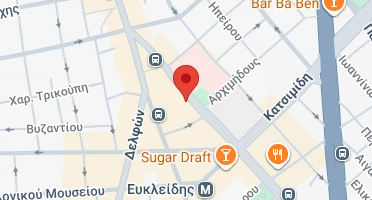 Location of business on map