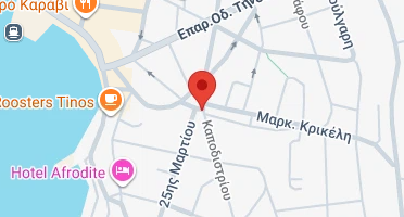 Χάρτης και σημείο της επιχείρησης