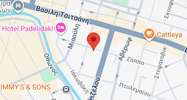 Location of business on map