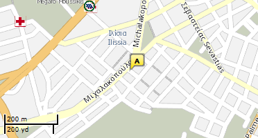 Location of business on map