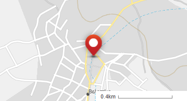 Location of business on map